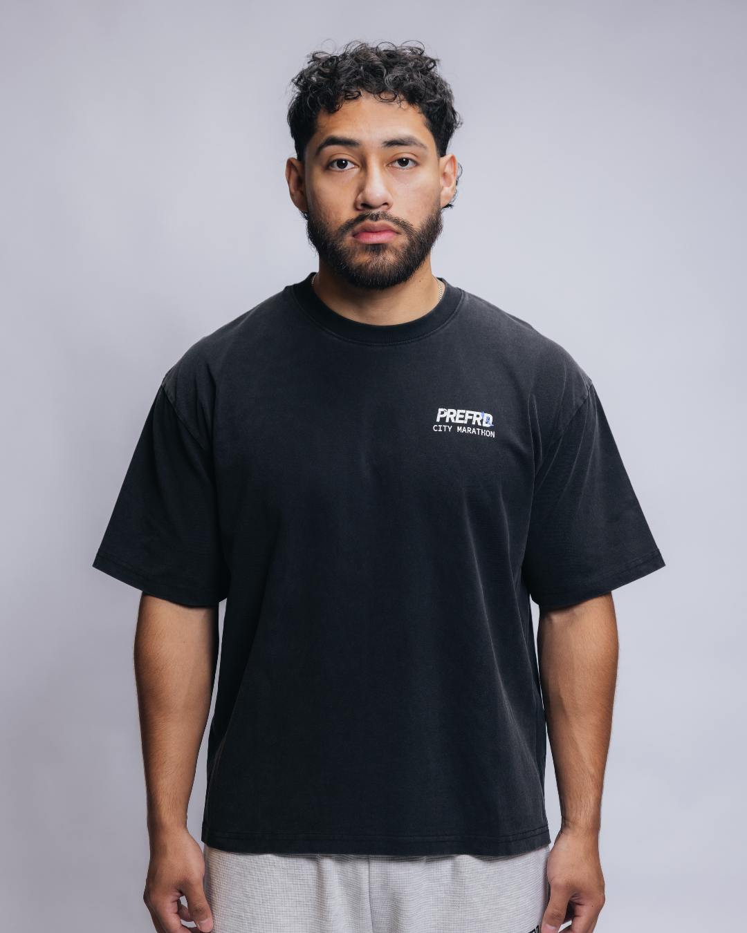 Vintage Black Marathon Tee