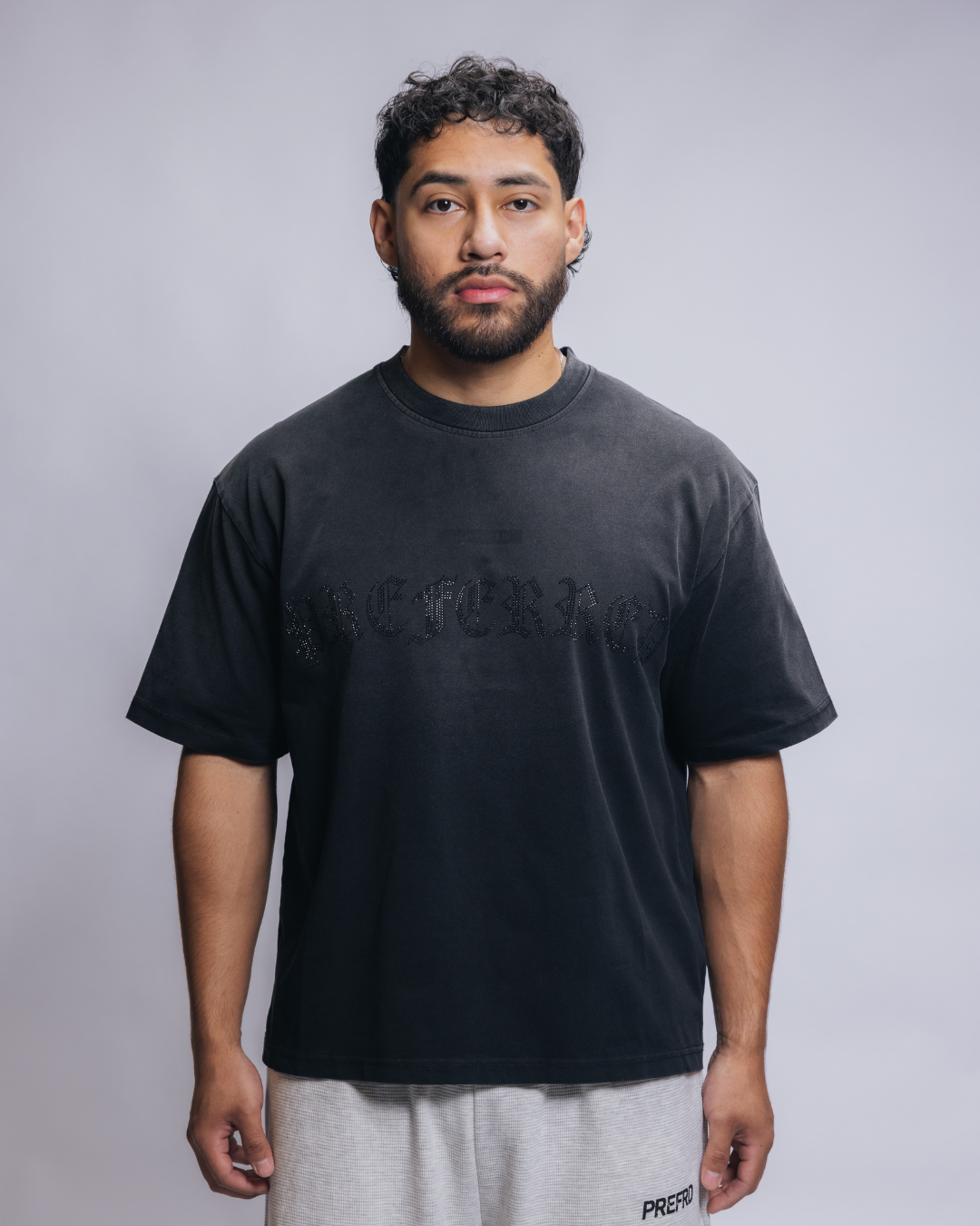 Sun Faded Rhinestone Tee