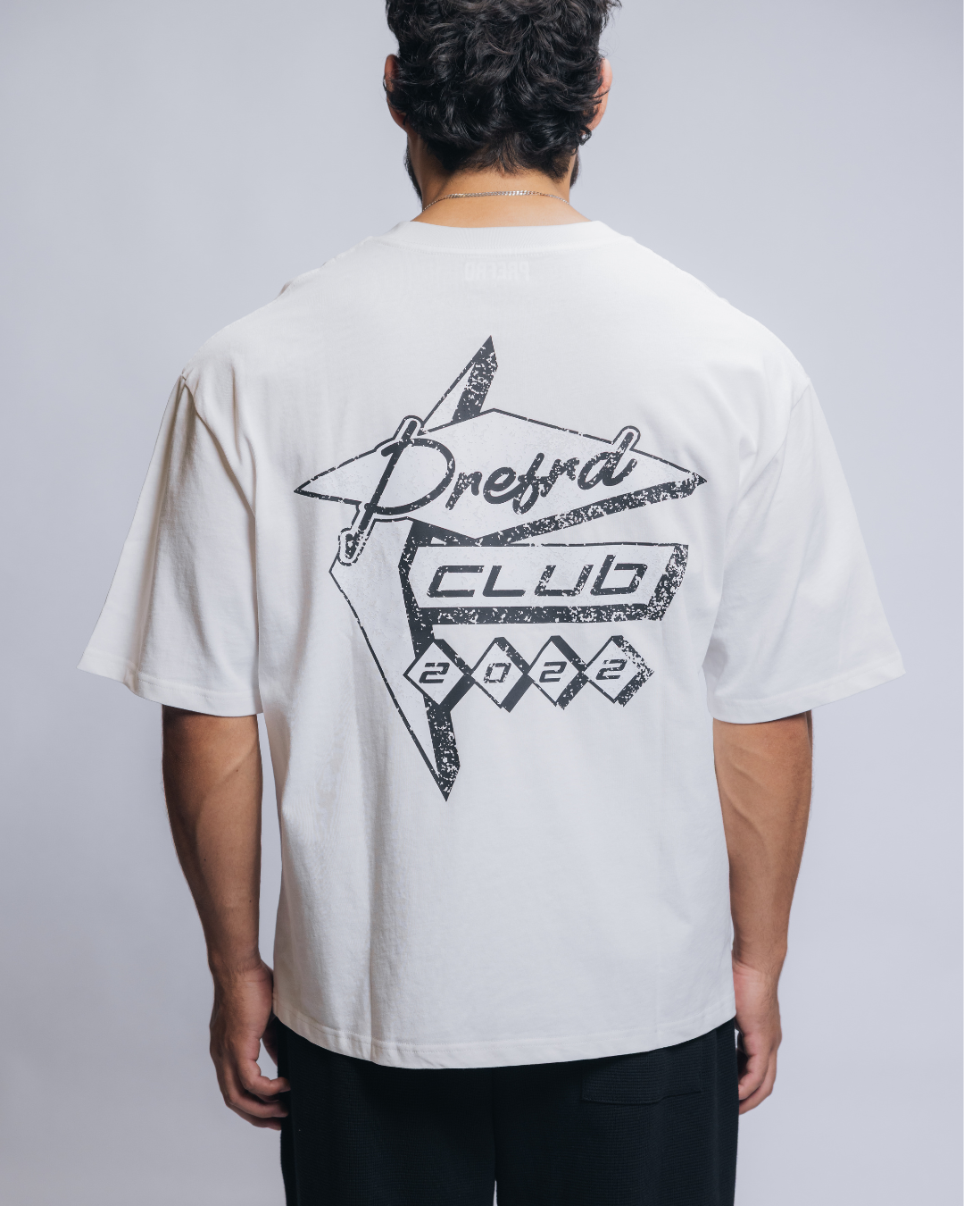White Prefrd Club Tee