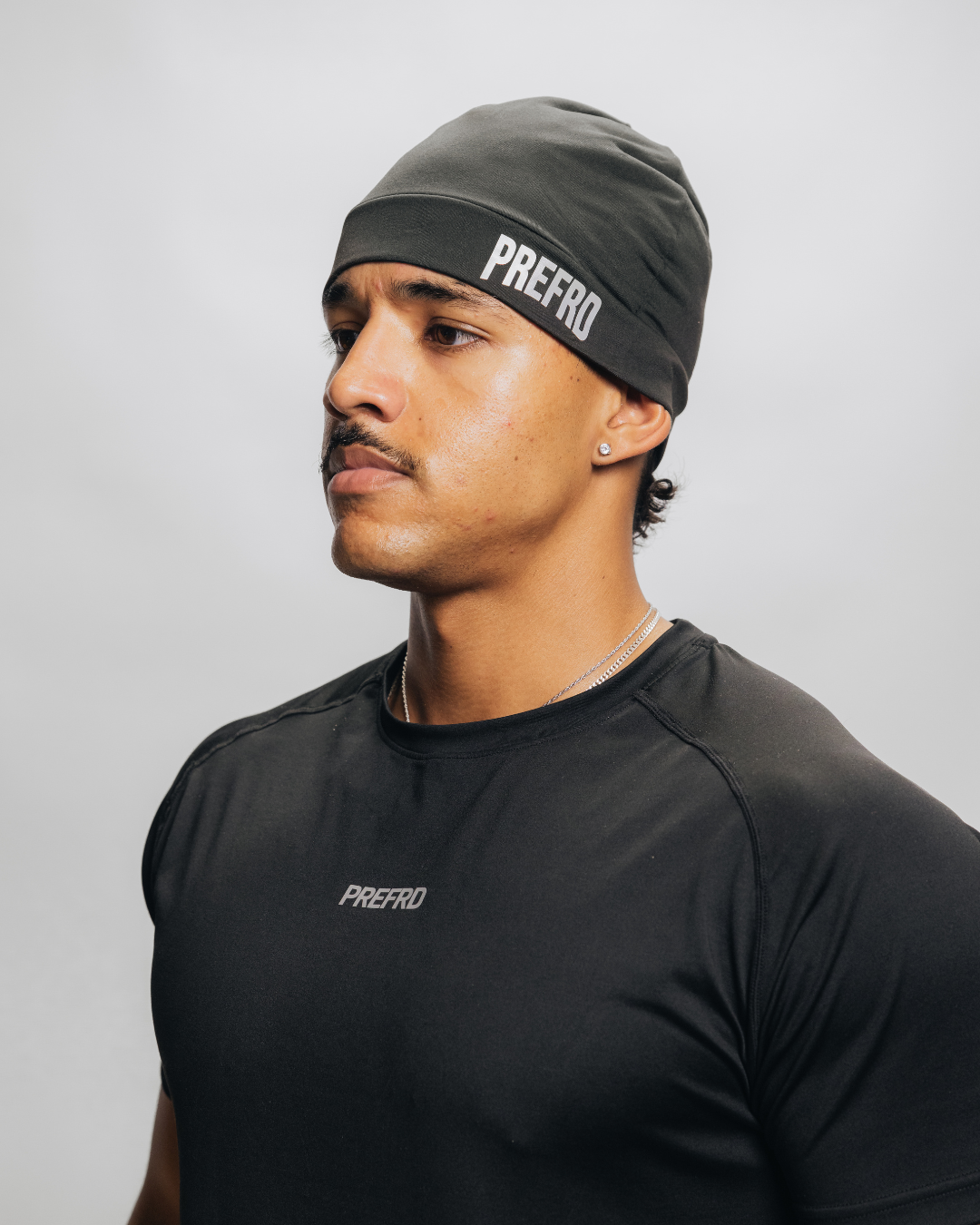 Black Skull Cap