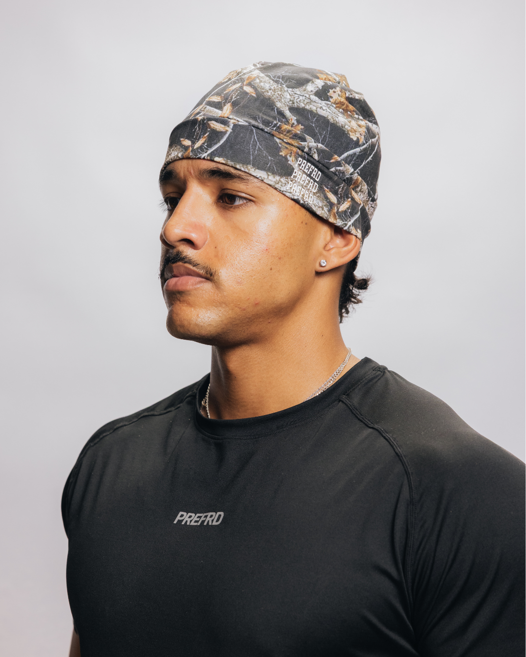 Black Camo Perfect Skull Cap