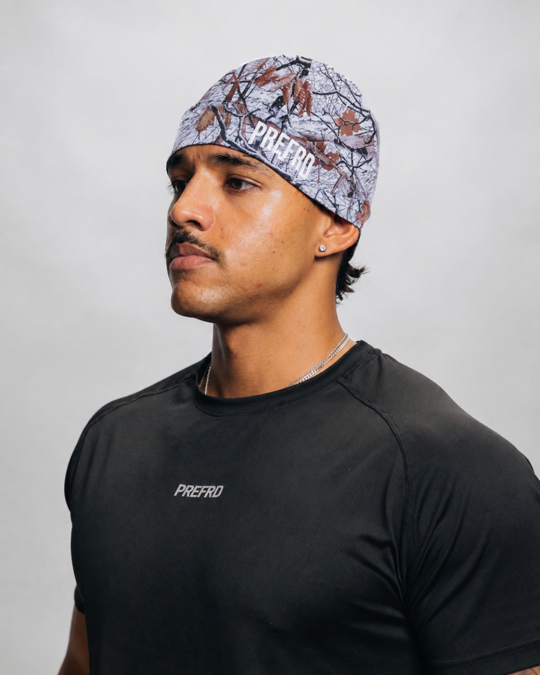White Camo Skull Cap