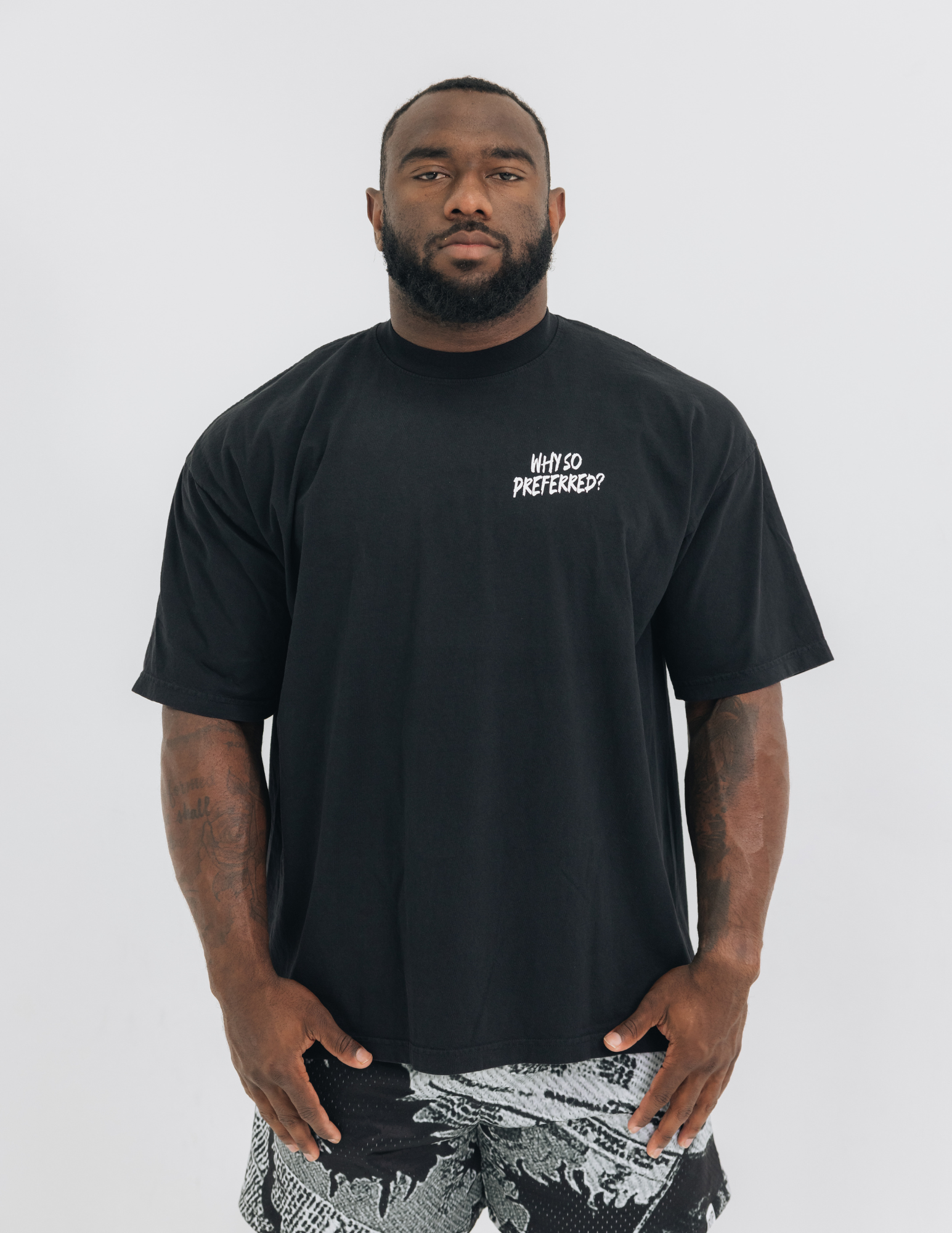 Black Why So Preferred Tee