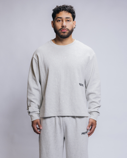 Heather Gray Racing Thermal