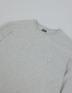 Gray Distressed Crewneck