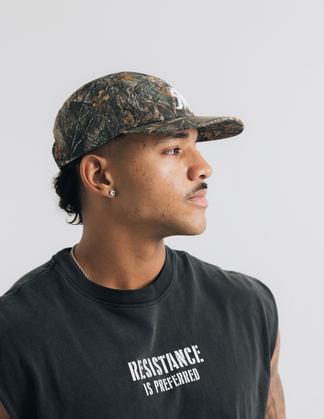 Hunter Camo Unstructured Hat