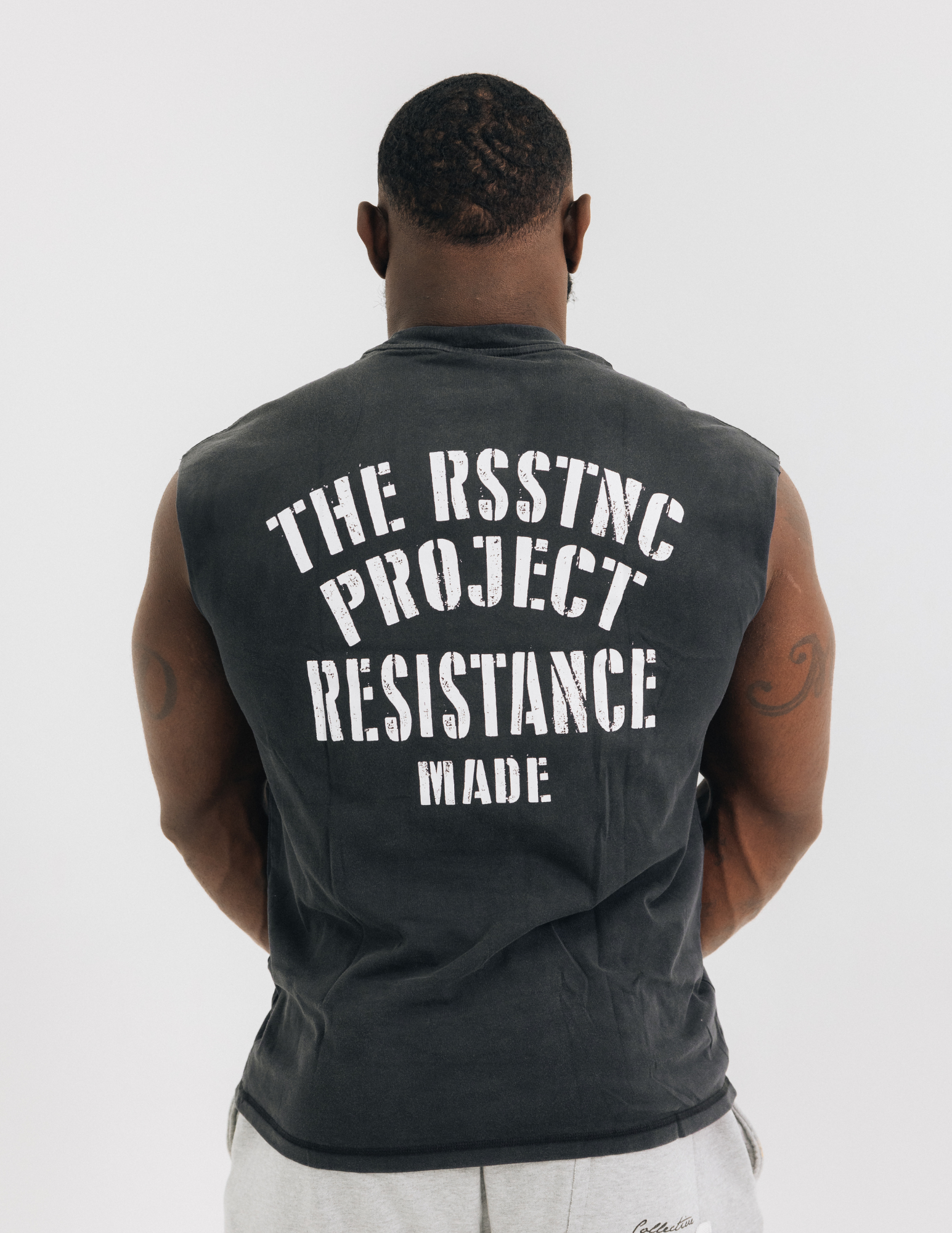 Vintage Black Project Cut Off