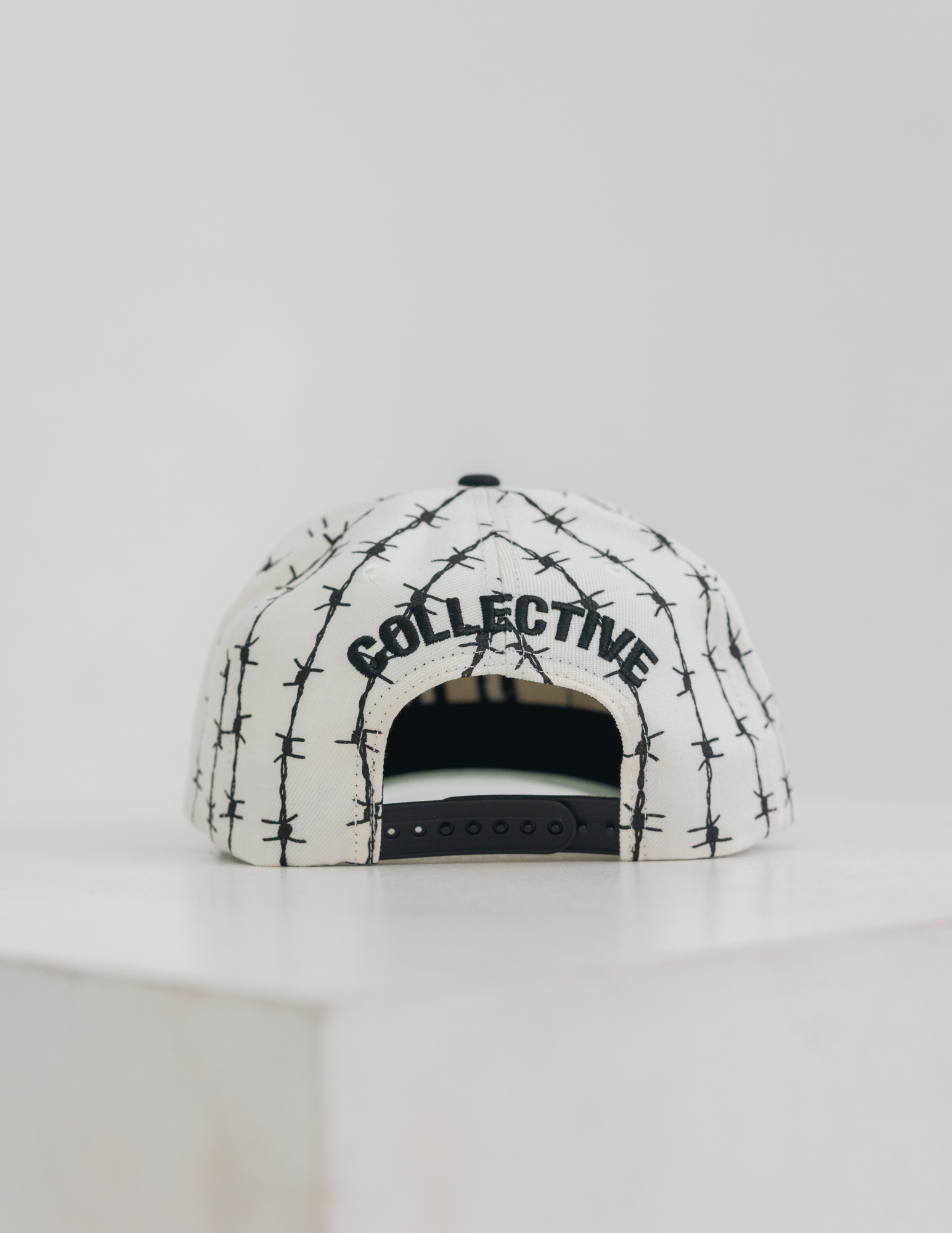 Off White Barbed Wire Hat