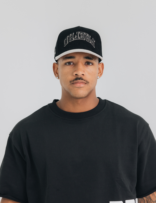 Black/Gray Upside Down Hat