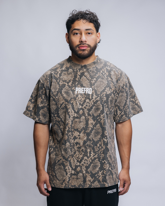 Snakeskin Basic Tee