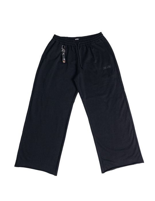 Black Basic Baggy Sweats
