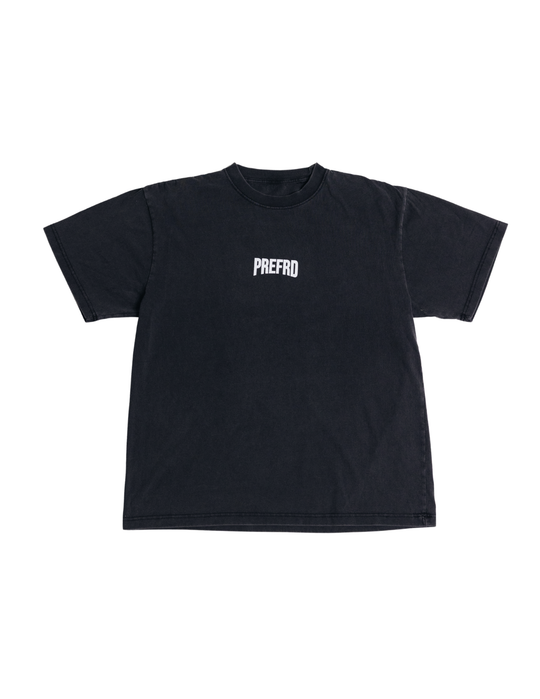 Faded Black Basic Tee