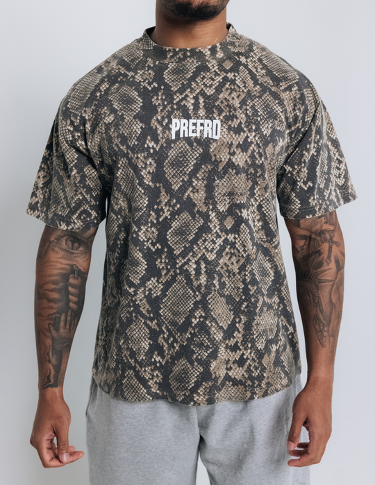 Snakeskin Basic Tee
