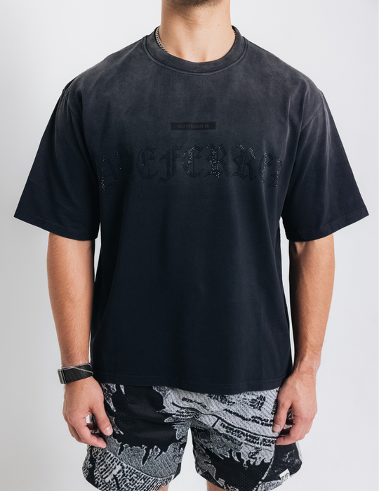 Sun Faded Rhinestone Tee