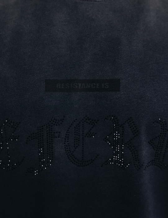 Sun Faded Rhinestone Tee