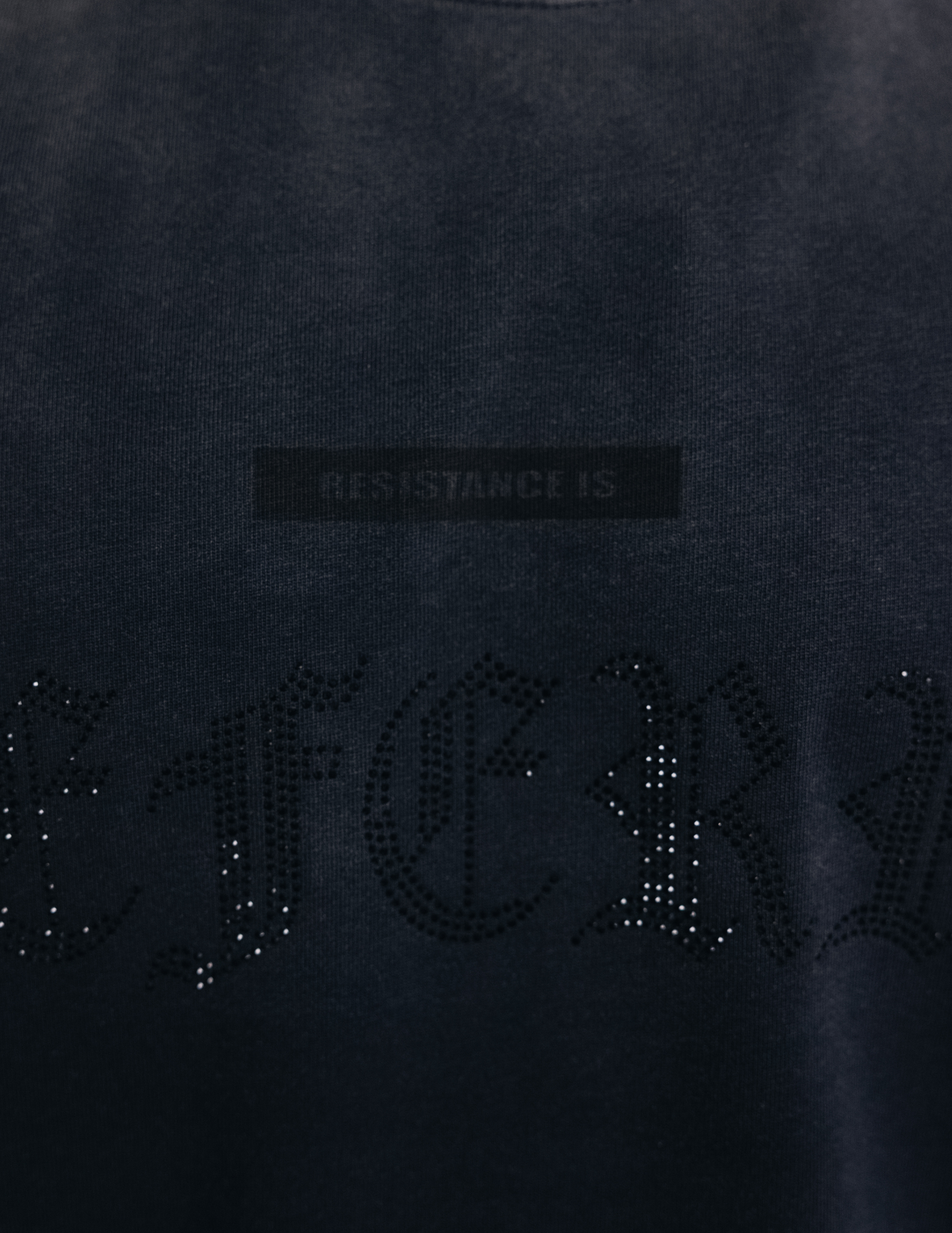 Sun Faded Rhinestone Tee