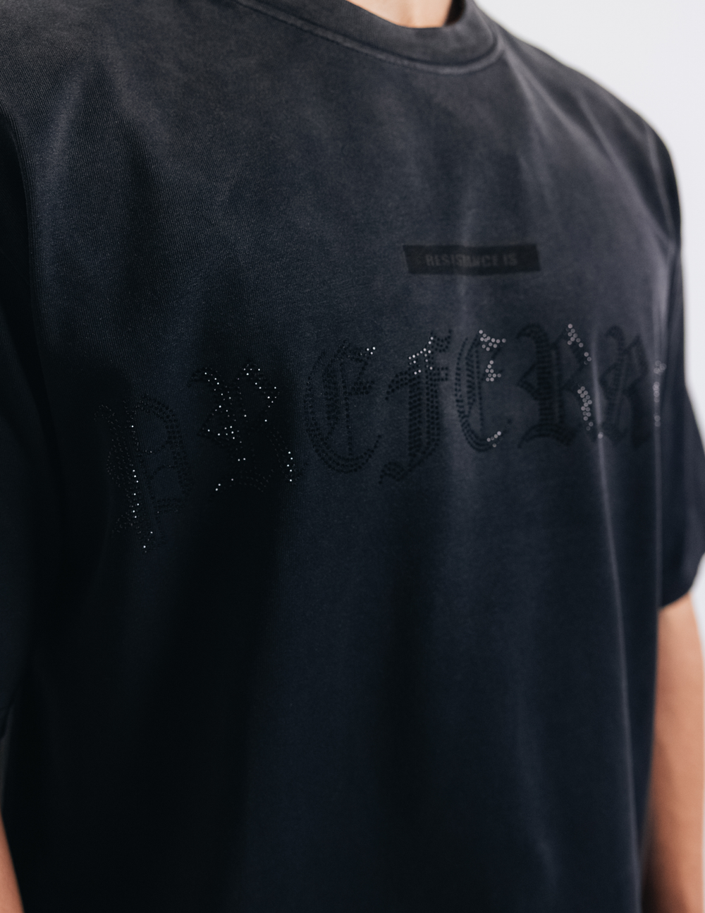 Sun Faded Rhinestone Tee