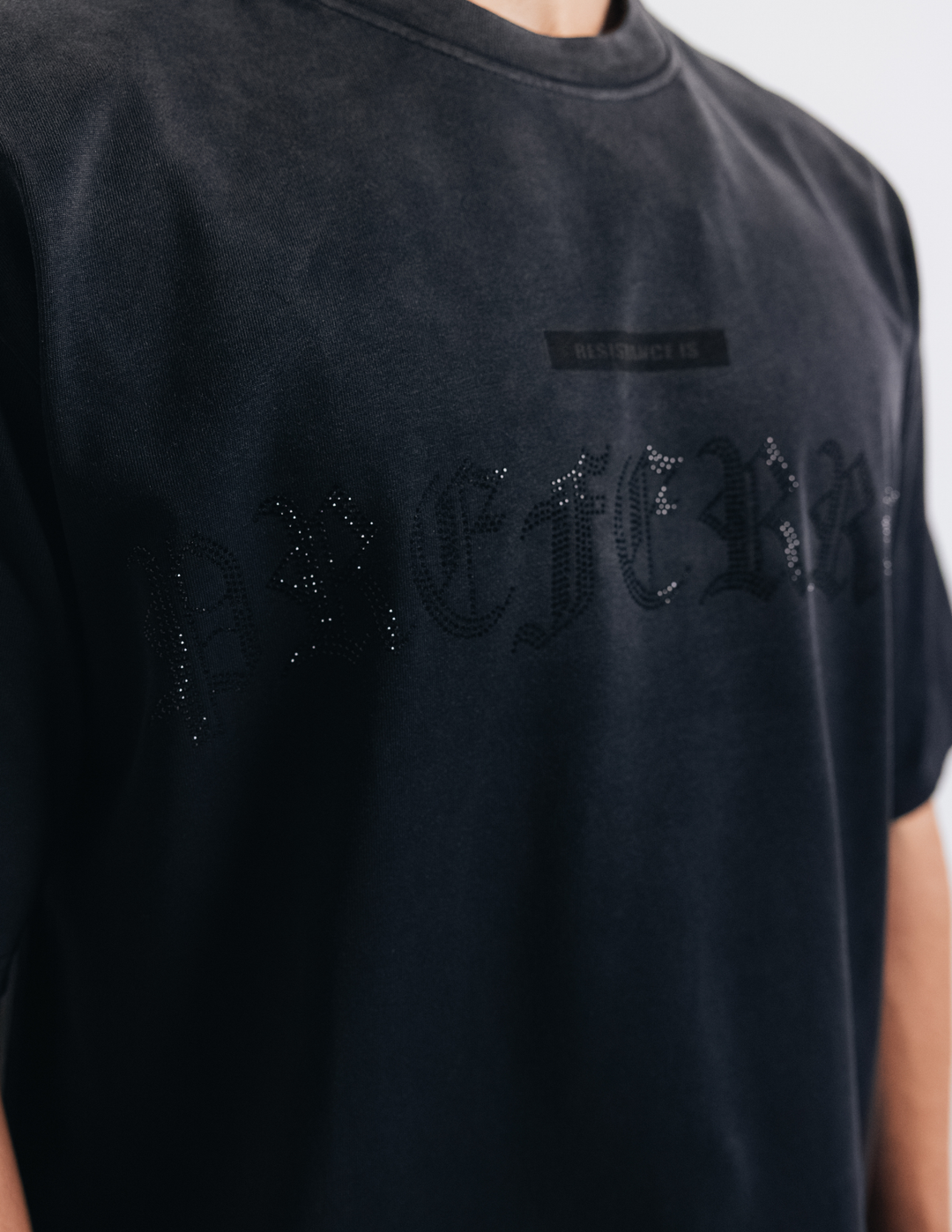 Sun Faded Rhinestone Tee