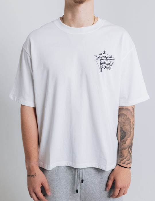 White Prefrd Club Tee