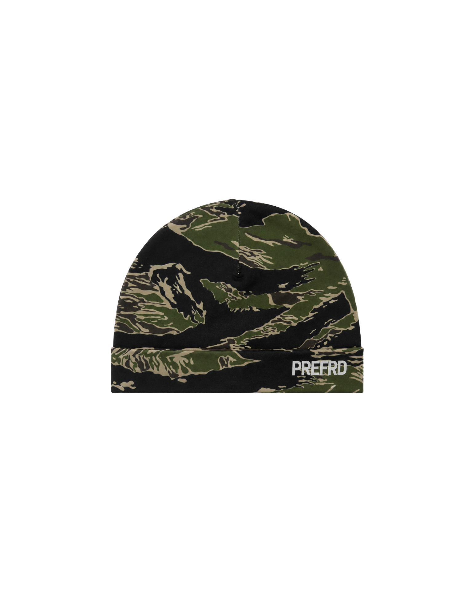 Tiger Camo Skull Cap