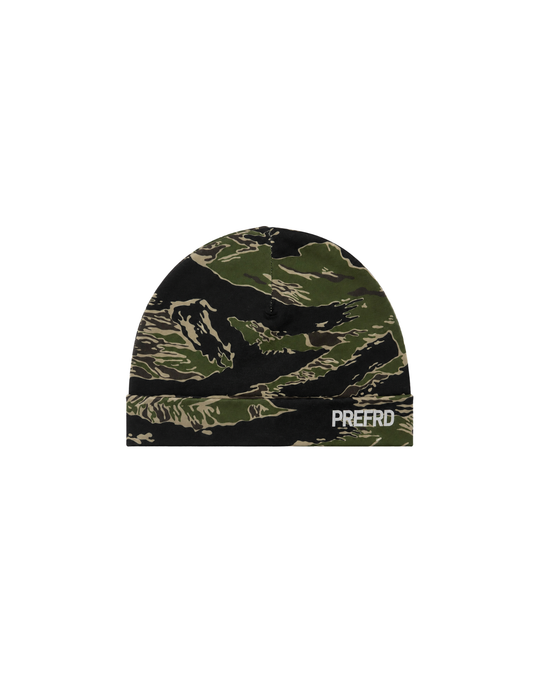 Tiger Camo Skull Cap