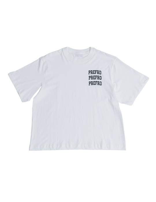 White Perfect Cropped Tee