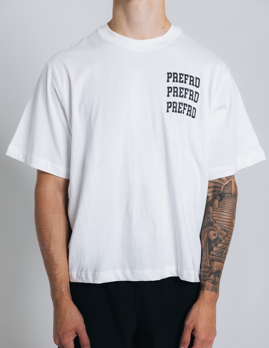 White Perfect Cropped Tee