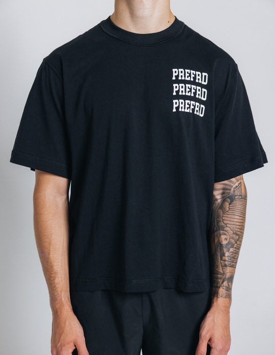 Black Perfect Cropped Tee