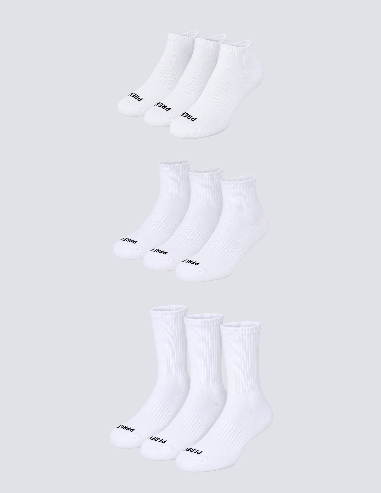 Basic Socks - 9 Pack