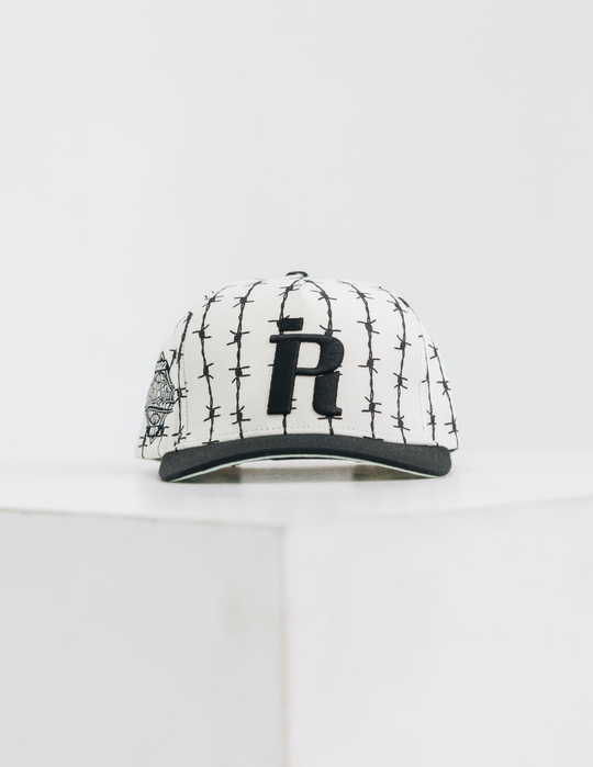 Off White Barbed Wire Hat