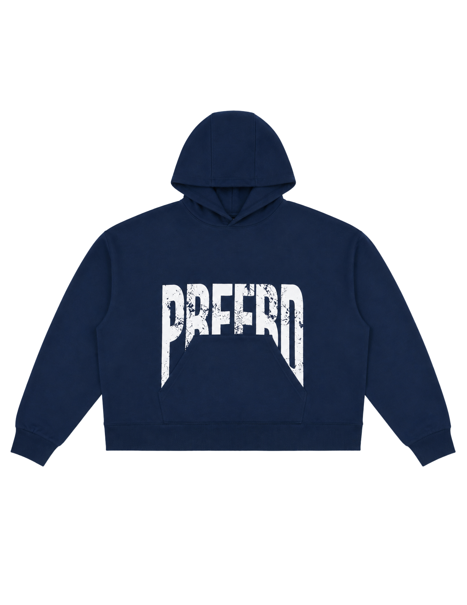 Navy Behind Pocket Hoodie