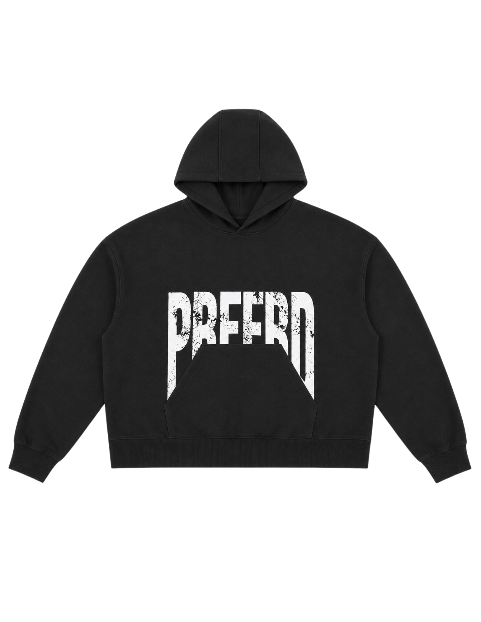 Black Behind Pocket Hoodie