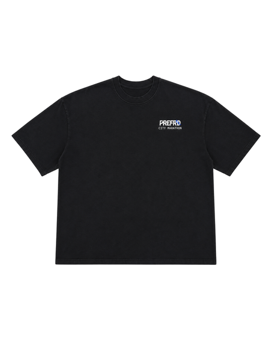 Vintage Black Marathon Tee