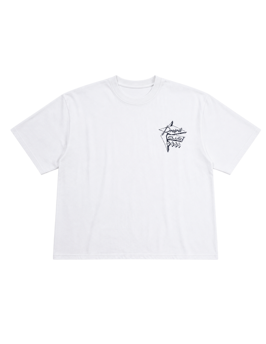 White Prefrd Club Tee