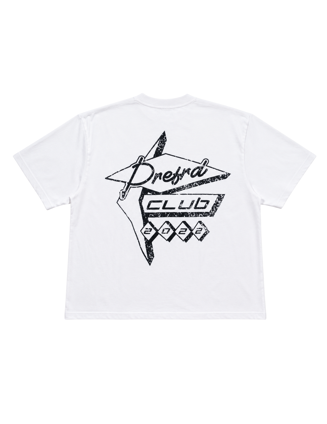 White Prefrd Club Tee