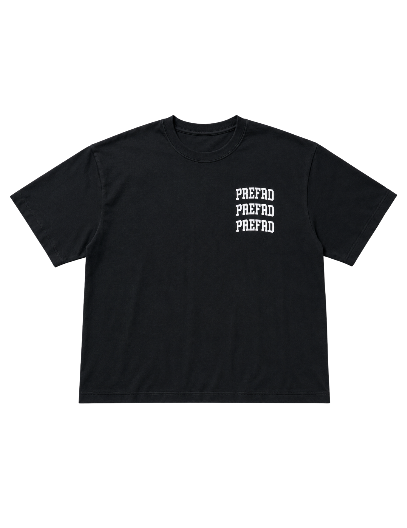 Black Perfect Cropped Tee