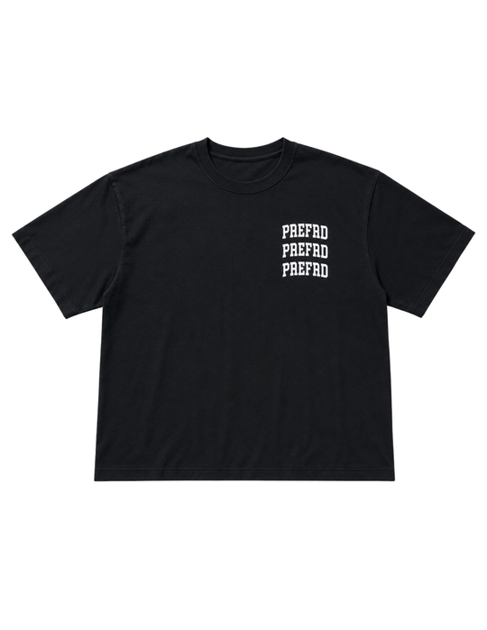 Black Perfect Cropped Tee