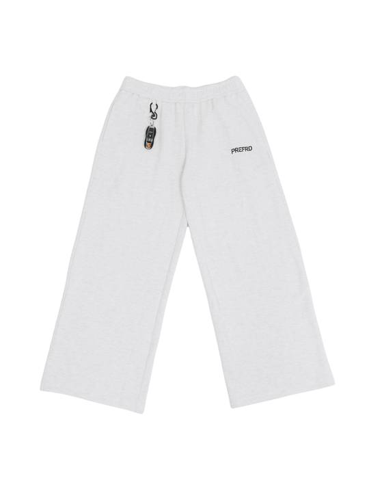 Heather Gray Baggy Thermal Sweats